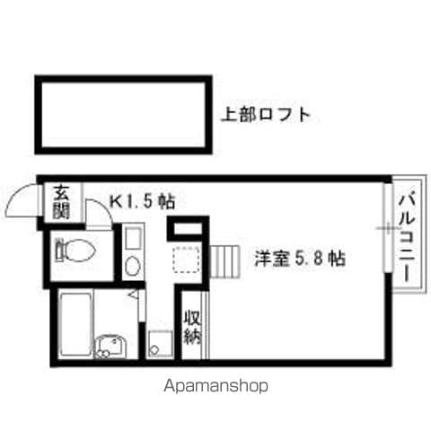 レオパレス熊野の間取り写真