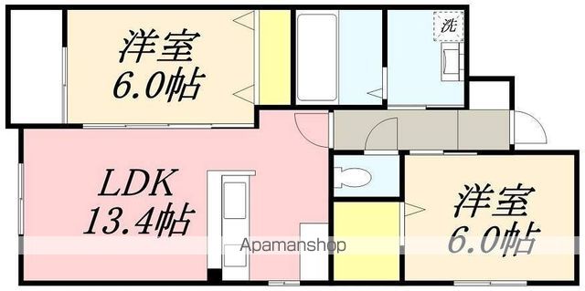 NEW PIAZZA西桔梗の間取り写真