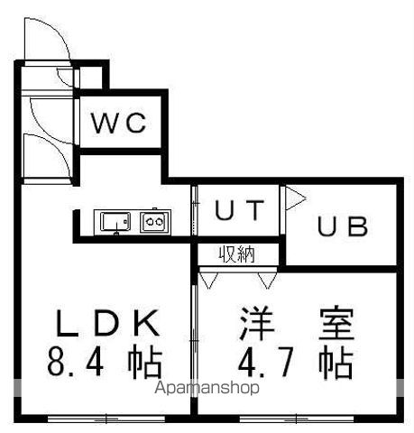 ブランノワール本郷通の間取り写真
