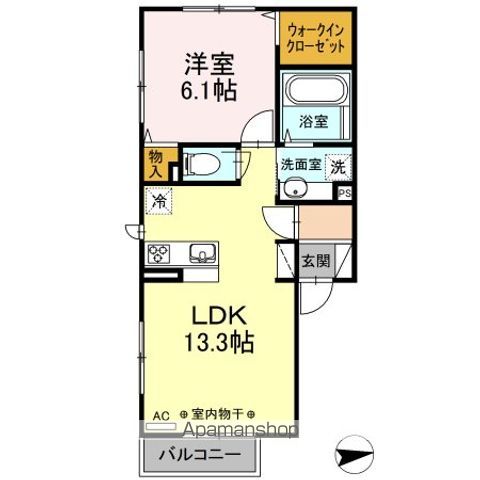シャルムの間取り写真