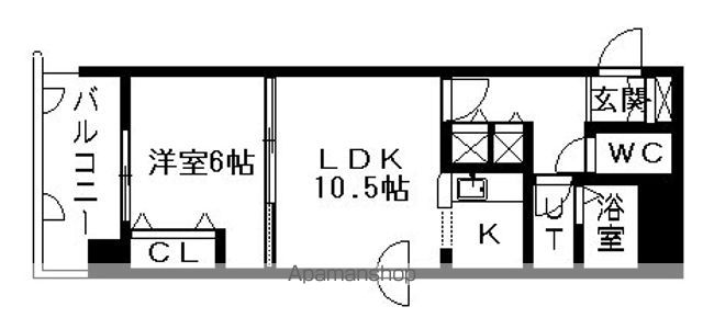 SOUTHERN CROSS 313の間取り写真