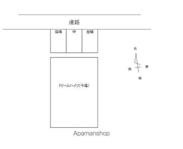 和歌山県和歌山市今福５丁目[2DK/40.35m2]の配置図
