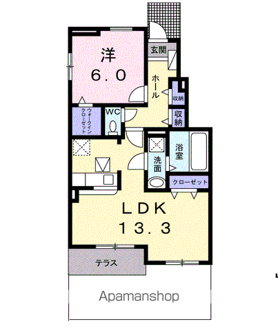 ラマニアIの間取り写真