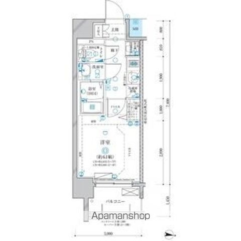 ディアレイシャス名古屋大須通南の間取り写真