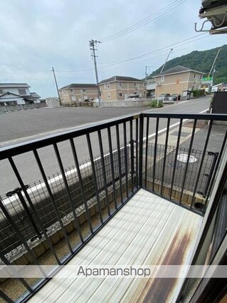 エスポワール土居　Ａ[1R/29.42m2]のバルコニー