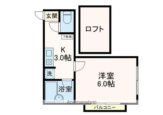 テラス今川Bの間取り写真