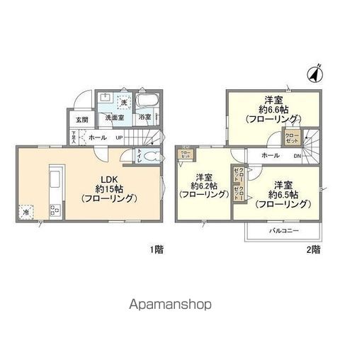 【ＫＯＬＥＴ国立谷保１４の間取り】