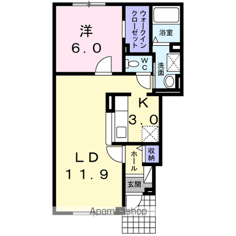 AIRY COURTの間取り写真