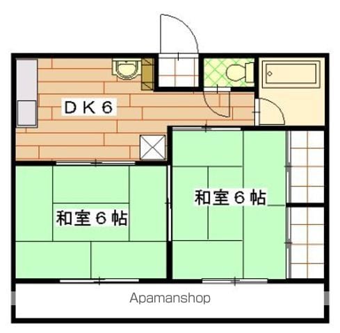 ハイツさかえIIの間取り写真