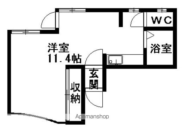 アーブ円山の間取り写真
