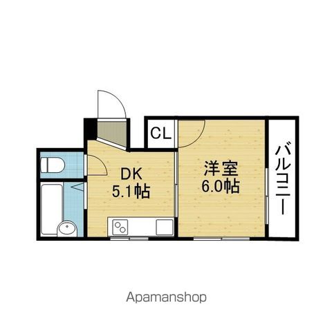シャルマンしぎのの間取り写真