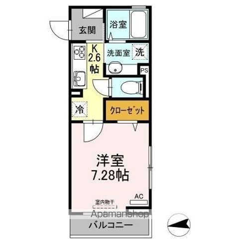 DーROOMハウス秋葉原の間取り写真