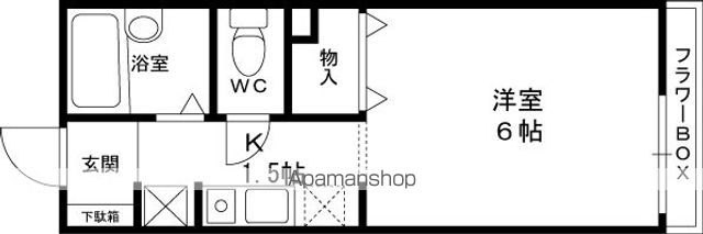 エスペランサの間取り写真
