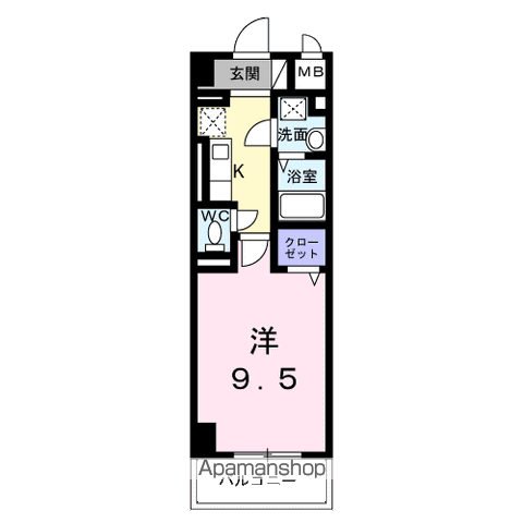 グランド　ラインの間取り