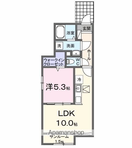 ライラックの間取り写真