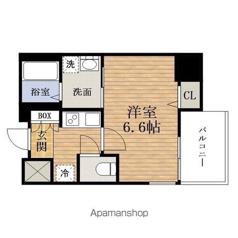アプリーレ松屋町の間取り写真