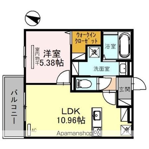 CUORE魚崎の間取り写真