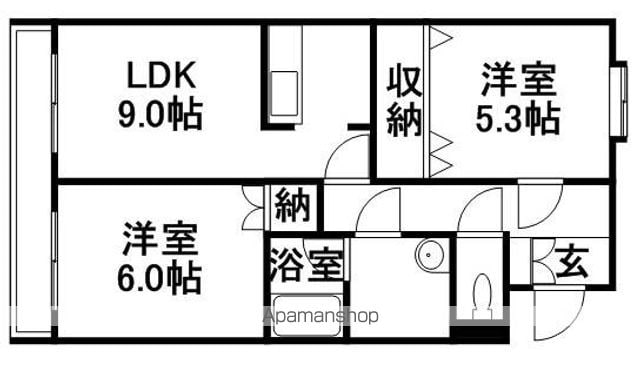 サンレーブ32の間取り写真