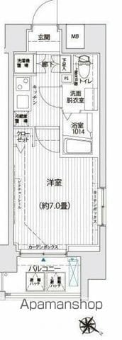 リライア西横浜の間取り写真