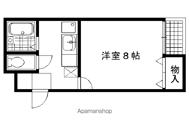 京都アパートメント4の間取り写真
