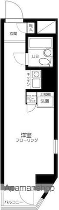 コナ・トルテック[1R/19.24m2]の間取図