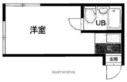 東京都中野区野方１丁目[1R/11.5m2]の間取図