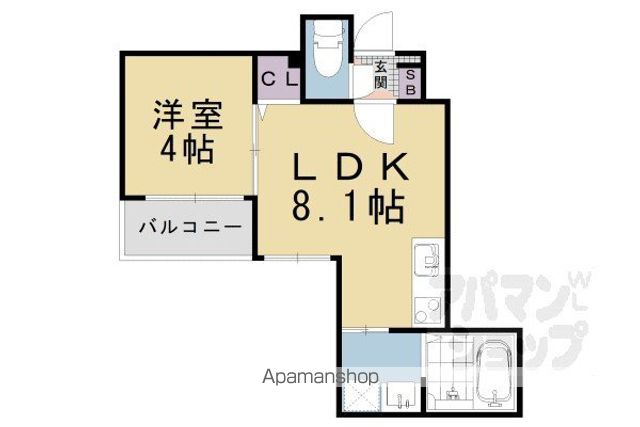 F ASECIA PHAONの間取り写真