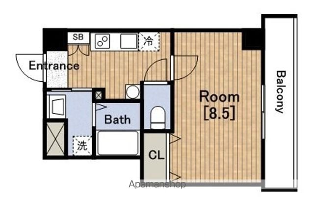ラ・フォンテ松屋町の間取り写真