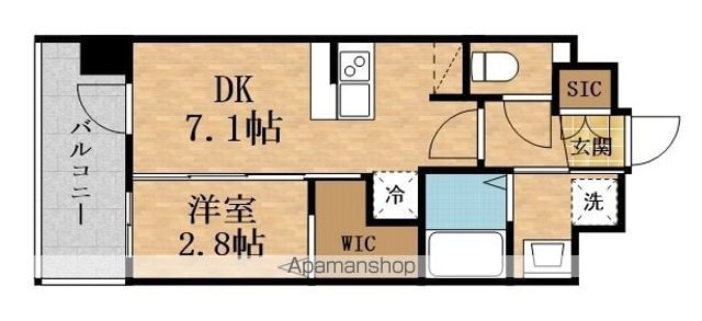 エステムコート新大阪XVIパルスの間取り写真