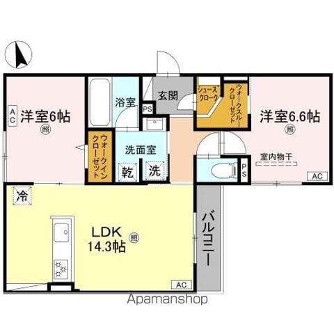 SPECIALE上住吉の間取り写真