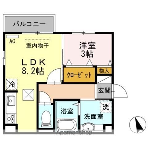 フェリオの間取り写真