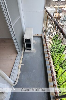 東京都中野区本町２丁目[1R/14.66m2]のバルコニー