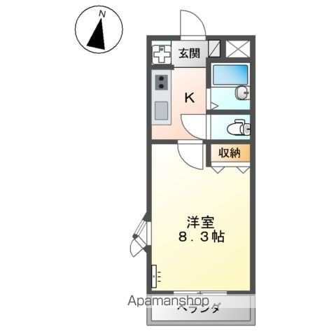 アムールパレスIIの間取り写真