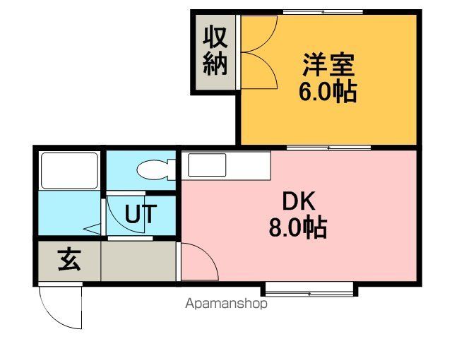 コンフォート西宮の沢の間取り写真