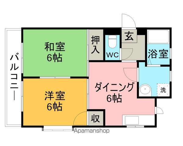 プレミールMの間取り写真