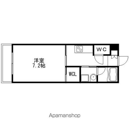 アデグランツ大須[1K/26.73m2]の間取図