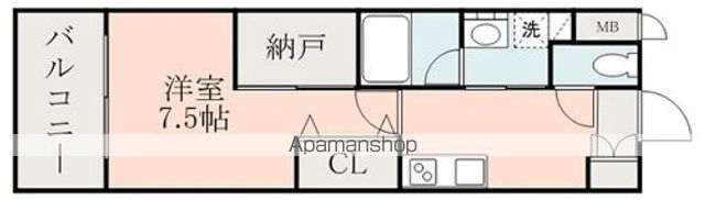 QREST熊本船場の間取り写真