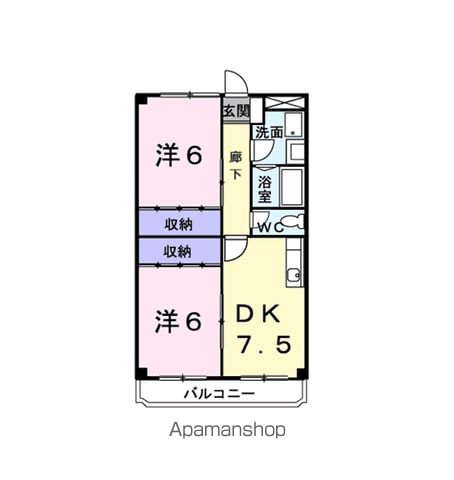 久御山ファーストマンションの間取り写真