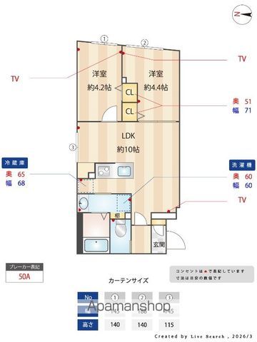エルファーロ神楽坂IIIの間取り写真