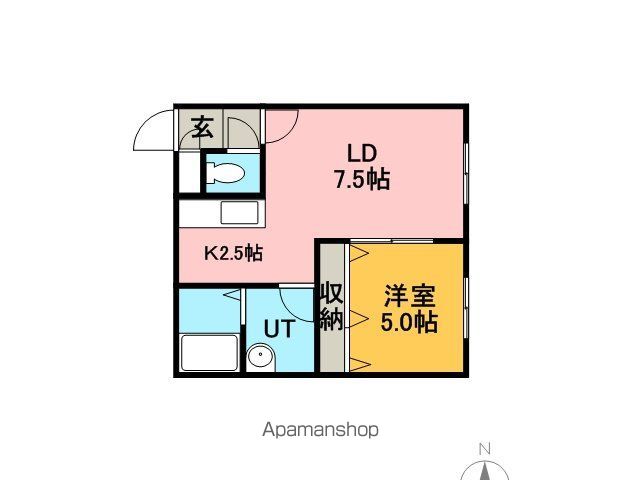 サンテラス手稲本町の間取り写真