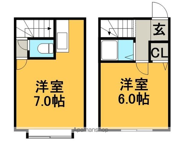 パルハイム厚別の間取り写真