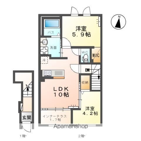 ソレイユの間取り