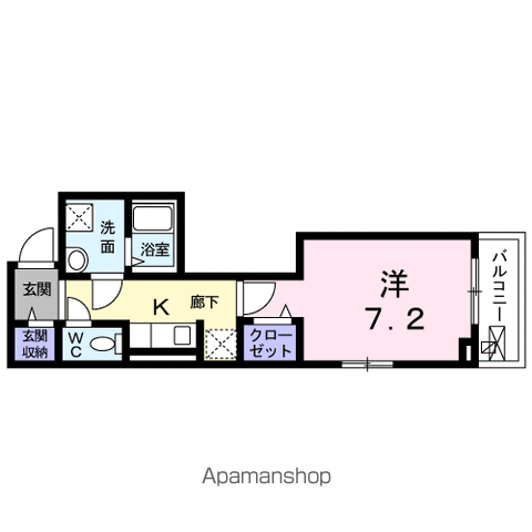 ヒュッゲの間取り写真