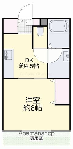 ウヴリールの間取り写真