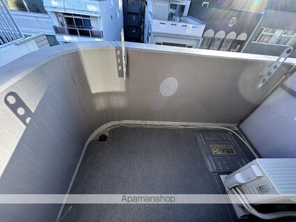 広島県広島市中区幟町[1K/34.48m2]のバルコニー
