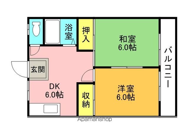 寝屋川スカイハイツの間取り写真