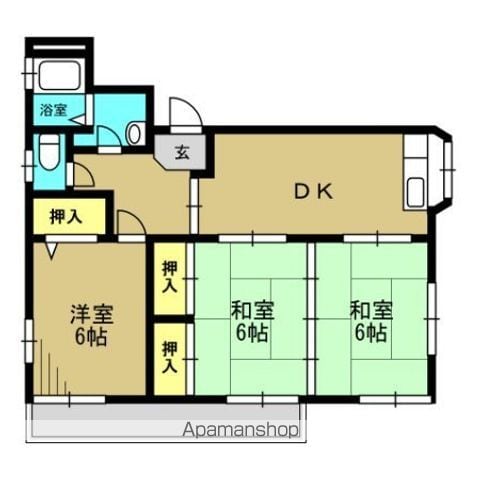 エステートKの間取り写真