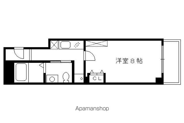 フラッティK&S千本寺之内の間取り写真