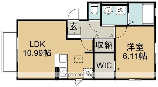 コスモス Aの間取り写真