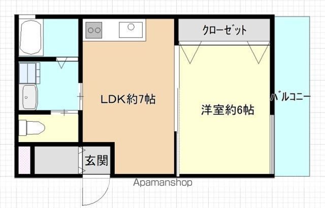 EST上安の間取り写真